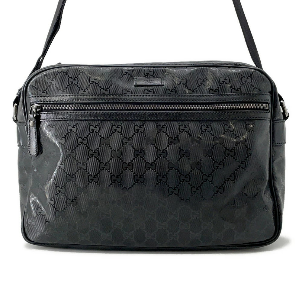 Gucci GG Imprime Shoulder Bag Black